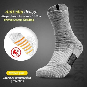 NEW Anti-slip Football Socks Men Women Cotton Sock Short Long Tube Soccer Basketball Sport Socks Breathable Deodorous Socks39-45