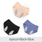 3pcs Menstrual Panties Physiological Pants Leak Proof Women Underwear Period Mesh Breathable Briefs Plus Size Underwear L-8XL