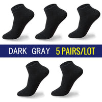 5Pairs/lot Men Cotton Socks Large Size 44 45 46 47 48 Breathable Boat Socks Short Men Meias Sokken Male Big Socks High Quality