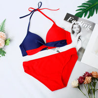 Sexy Bikini Push Up Swimwear Women Biquini Feminino 2023 Mujer Swimsuit Tanga Swimming Bathing Suit Bikinis Set 3XL