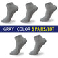 5Pairs/lot Men Cotton Socks Large Size 44 45 46 47 48 Breathable Boat Socks Short Men Meias Sokken Male Big Socks High Quality
