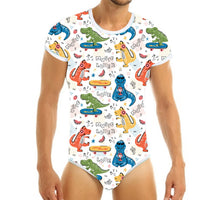 Adult Baby Oneise Snap Crotch Romper ABDL Diaper  Onesie Pajamas