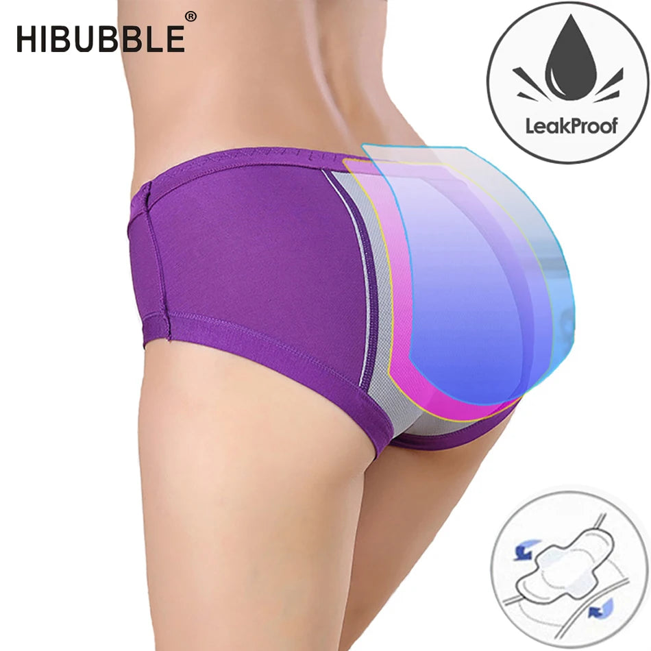 3pcs Menstrual Panties Physiological Pants Leak Proof Women Underwear Period Mesh Breathable Briefs Plus Size Underwear L-8XL