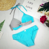 Sexy Bikini Push Up Swimwear Women Biquini Feminino 2023 Mujer Swimsuit Tanga Swimming Bathing Suit Bikinis Set 3XL