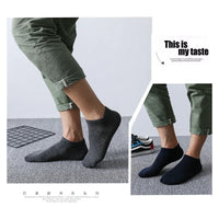 5Pairs/lot Men Cotton Socks Large Size 44 45 46 47 48 Breathable Boat Socks Short Men Meias Sokken Male Big Socks High Quality