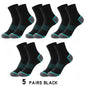 High Quality Lot Men's Socks Casual Breathable Run Sports Socks 5 Pairs Male Cotton Socks Winter Black Socks Men Large size38-45