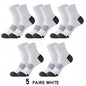 High Quality Lot Men's Socks Casual Breathable Run Sports Socks 5 Pairs Male Cotton Socks Winter Black Socks Men Large size38-45