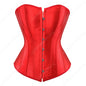 Bustier Corset Tops for Women Overbust Satin Sexy Lace Up Corset Gold Gothic Corset and Bustiers