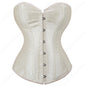 Bustier Corset Tops for Women Overbust Satin Sexy Lace Up Corset Gold Gothic Corset and Bustiers