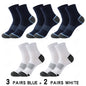 High Quality Lot Men's Socks Casual Breathable Run Sports Socks 5 Pairs Male Cotton Socks Winter Black Socks Men Large size38-45