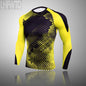 Men's Compression Sports Thermal Underwear Men Clothing Winter Sports Rashgard Track Suit Gym Bodybuilding Suit Second Skin Sets