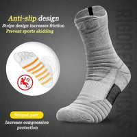 NEW Anti-slip Football Socks Men Women Cotton Sock Short Long Tube Soccer Basketball Sport Socks Breathable Deodorous Socks39-45