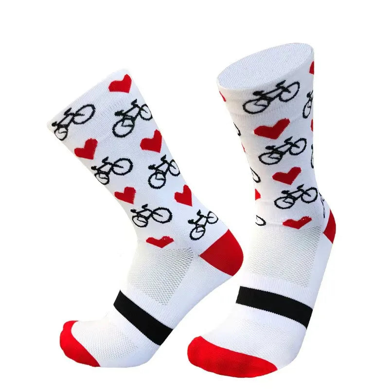 1/4Pairs New Professional Outdor Men Women Sport Socks Running Sports Fitness Cycling Socks Mesh Fast Drying Elastic Hiking Sox