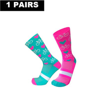 1/4Pairs New Professional Outdor Men Women Sport Socks Running Sports Fitness Cycling Socks Mesh Fast Drying Elastic Hiking Sox