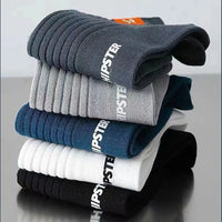 10/20/30 Pairs Random Men Socks Fashionable Letter Stripes Comfortable Breathable Sweat Absorbing Sports and Casual Ankle Socks