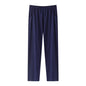 Men's Pajama Pants Modal Home Pants Thin Casual Loose Elastic Sports Morning Exercise Pants Simple Casual with Pocket Gray Soft