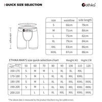 ETHIKA 2Pcs Men Boxershorts Mesh Breathable Crotch Mens Panties Men Underpants Underwear Plus Size Men's Boxers Briefs Trunks