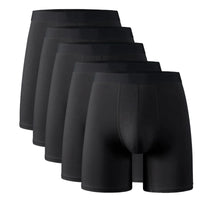 95% Bamboo Fiber 5% Spandex Multipack Men's X-length Long Leg Boxer Classic Design Comfortflex Waistband Underwear Man Sports XL