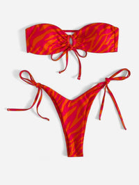 ZTVitality Zebra Bikini Print Sexy Bikinis 2023 New Arrival Padded Bra Bandage Low Waist Swimsuit Female Swimwear Women Biquini