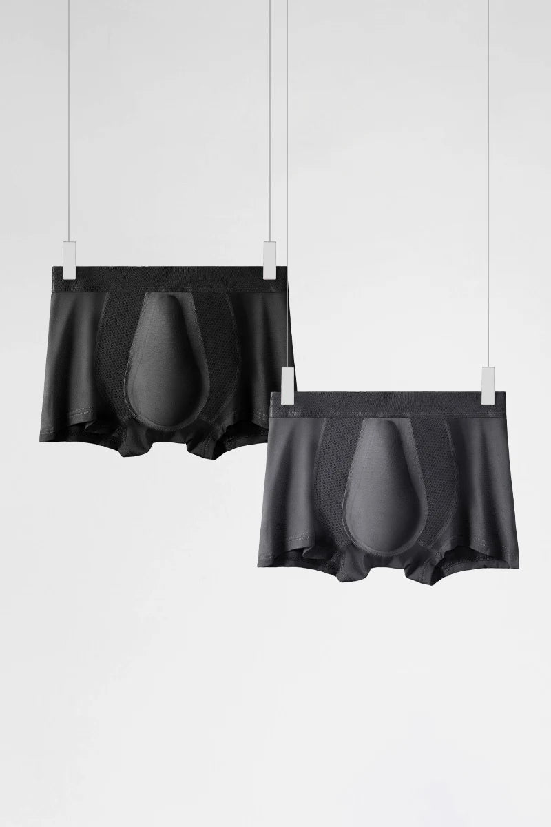 Drapy modal flat pants are lazy and relaxed, and they can be worn outside the house