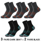 High Quality Lot Men's Socks Casual Breathable Run Sports Socks 5 Pairs Male Cotton Socks Winter Black Socks Men Large size38-45