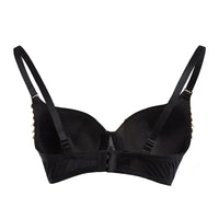 Lady Sexy Bra Punk Rock Corset Vest Women Luxury Bralette Tops Fashion Brassiere Lingerie Steampunk Burlesque Bustier