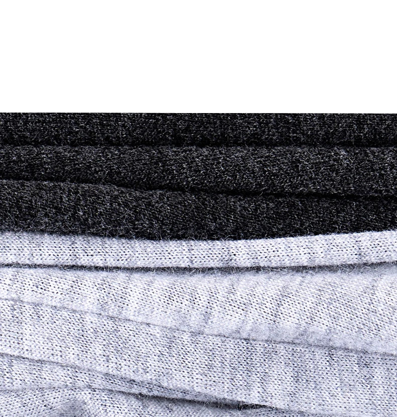 10 Pcs Antibacterial Breathable Plus Size MEN'S Shorts Underwear Europe And America Size MEN'S Solid Color Sexy Boxer Underwear