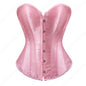 Bustier Corset Tops for Women Overbust Satin Sexy Lace Up Corset Gold Gothic Corset and Bustiers