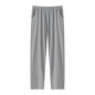 Men's Pajama Pants Modal Home Pants Thin Casual Loose Elastic Sports Morning Exercise Pants Simple Casual with Pocket Gray Soft
