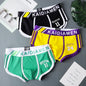 3 Pieces Mens Boxer Shorts 2024 New Multicolor Cotton Mens Underwear Boxer Summer Mid Waist Underpants Breathable Men's Panties