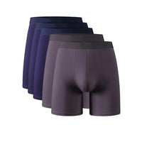 95% Bamboo Fiber 5% Spandex Multipack Men's X-length Long Leg Boxer Classic Design Comfortflex Waistband Underwear Man Sports XL