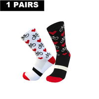 1/4Pairs New Professional Outdor Men Women Sport Socks Running Sports Fitness Cycling Socks Mesh Fast Drying Elastic Hiking Sox
