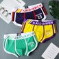 3 Pieces Mens Boxer Shorts 2024 New Multicolor Cotton Mens Underwear Boxer Summer Mid Waist Underpants Breathable Men's Panties