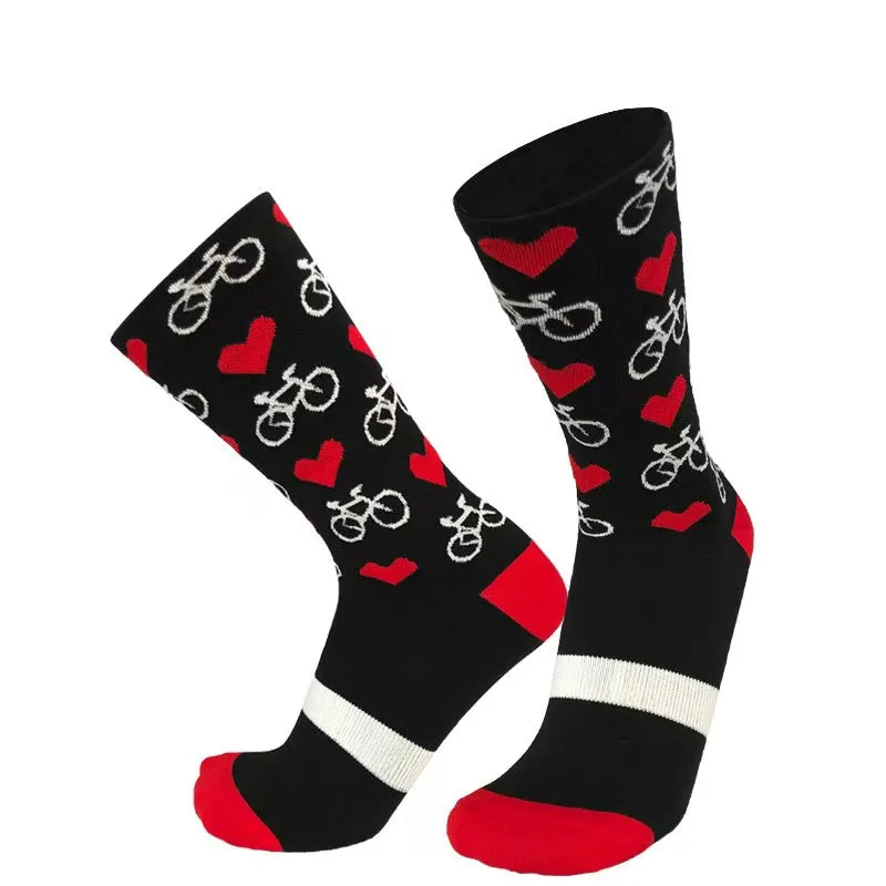 1/4Pairs New Professional Outdor Men Women Sport Socks Running Sports Fitness Cycling Socks Mesh Fast Drying Elastic Hiking Sox