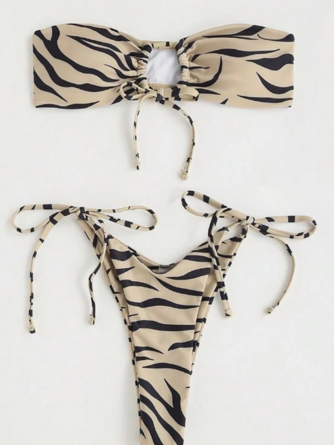 ZTVitality Zebra Bikini Print Sexy Bikinis 2023 New Arrival Padded Bra Bandage Low Waist Swimsuit Female Swimwear Women Biquini