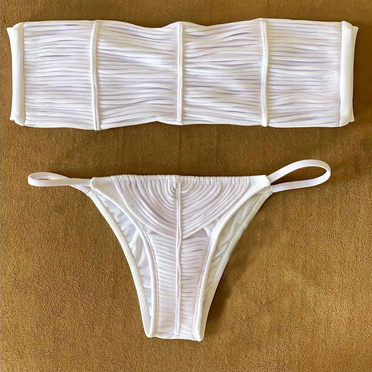Sexy Braid Bikini Swimsuit Brazilan Bikini Set Swimwear for Women High Leg Halter Two Piece Bathing Suits Summer Female
