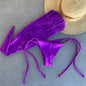 Sexy Braid Bikini Swimsuit Brazilan Bikini Set Swimwear for Women High Leg Halter Two Piece Bathing Suits Summer Female
