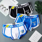 3 Pieces Mens Boxer Shorts 2024 New Multicolor Cotton Mens Underwear Boxer Summer Mid Waist Underpants Breathable Men's Panties