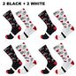1/4Pairs New Professional Outdor Men Women Sport Socks Running Sports Fitness Cycling Socks Mesh Fast Drying Elastic Hiking Sox