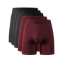 95% Bamboo Fiber 5% Spandex Multipack Men's X-length Long Leg Boxer Classic Design Comfortflex Waistband Underwear Man Sports XL