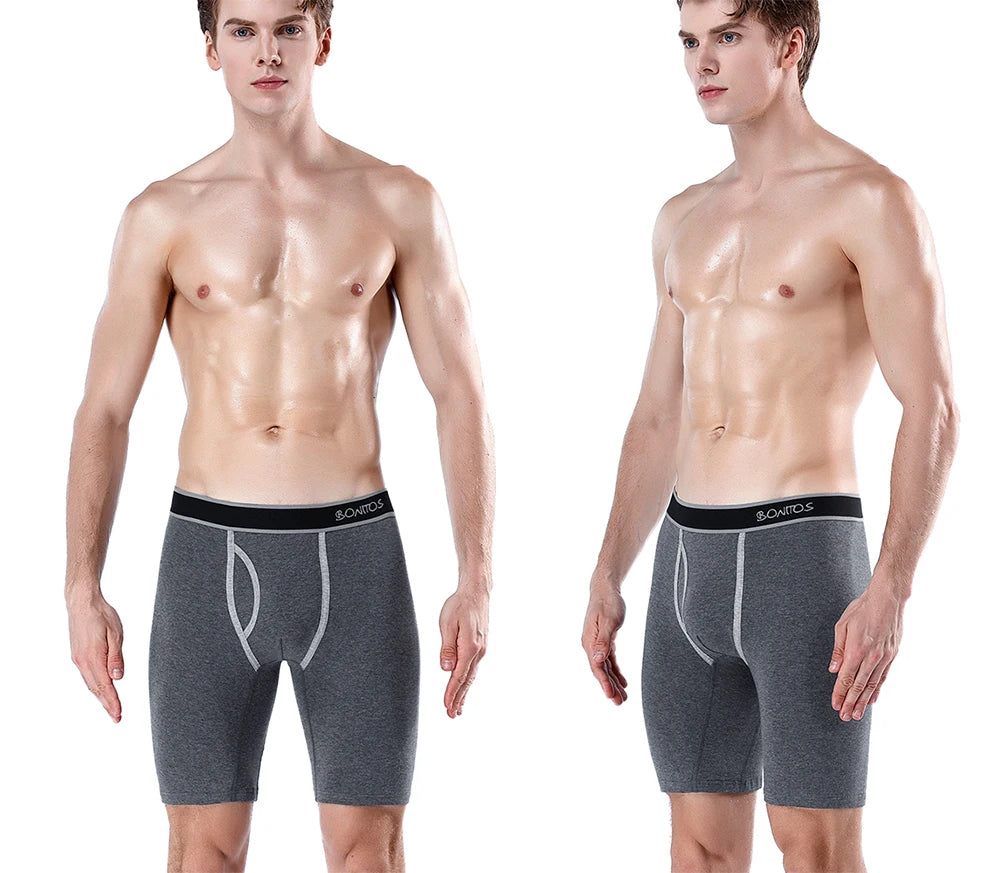 3pcs Front Opening Man Underware Cotton Men's Panties Print Mens Boxers Shorts Family Sexy Male Underpants Sports