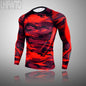 Men's Compression Sports Thermal Underwear Men Clothing Winter Sports Rashgard Track Suit Gym Bodybuilding Suit Second Skin Sets
