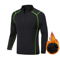 Fleece Underwear Men's Winter Thermal Shirt Pants First layer Long johns Warm Sweat Suit Compression Base Layer Sports tights