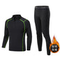 Fleece Underwear Men's Winter Thermal Shirt Pants First layer Long johns Warm Sweat Suit Compression Base Layer Sports tights
