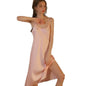 Chemise Sleepdress Summer Lady Sleepwear Female Sexy Spaghetti Strap Nightgown Rayon Nightdress Side Spllit Kimono Dressing Gown