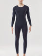 Autumn and Winter Men's Thermal Underwear Set - Semi-Transparent Comfortable Stretch Warm Top and Pants