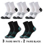 High Quality Lot Men's Socks Casual Breathable Run Sports Socks 5 Pairs Male Cotton Socks Winter Black Socks Men Large size38-45