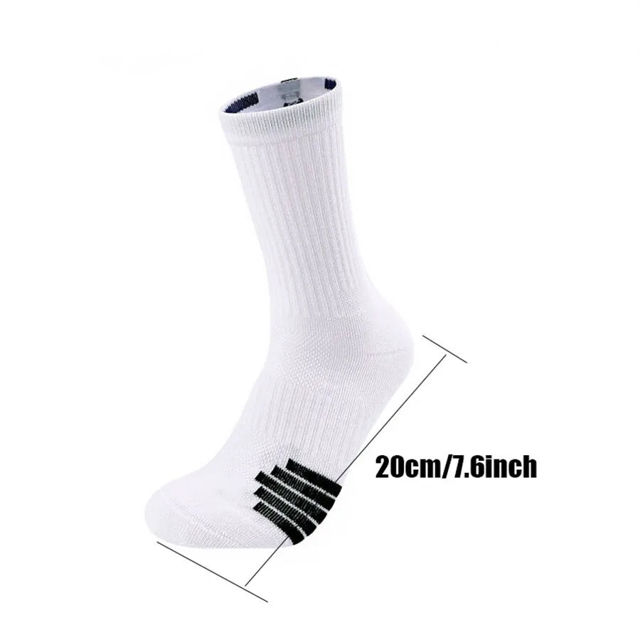 4Pair Men Women Sport Socks Football Basketball Baseball Rugby Soccer Cycling Running Hiking Tennis