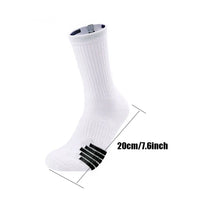 4Pair Men Women Sport Socks Football Basketball Baseball Rugby Soccer Cycling Running Hiking Tennis