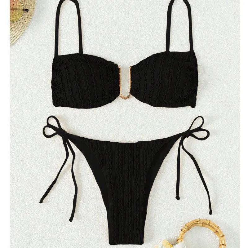 Summer Sexy Bikinis 2026 Women's Swimwear Female Swimsuit For Swim Wear Bathing Suits Brazilian Bikini Set Beachwear Pool Bather